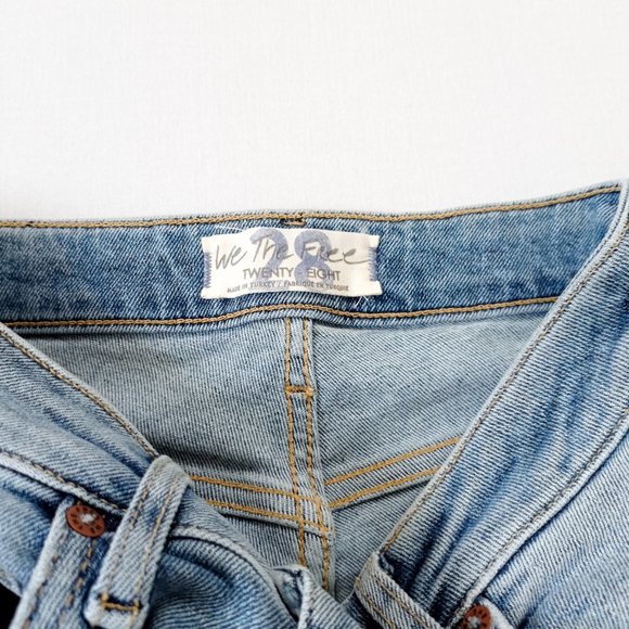 NEW Free People Raw High Rise Skinny Jegging 28 - Picture 8 of 11